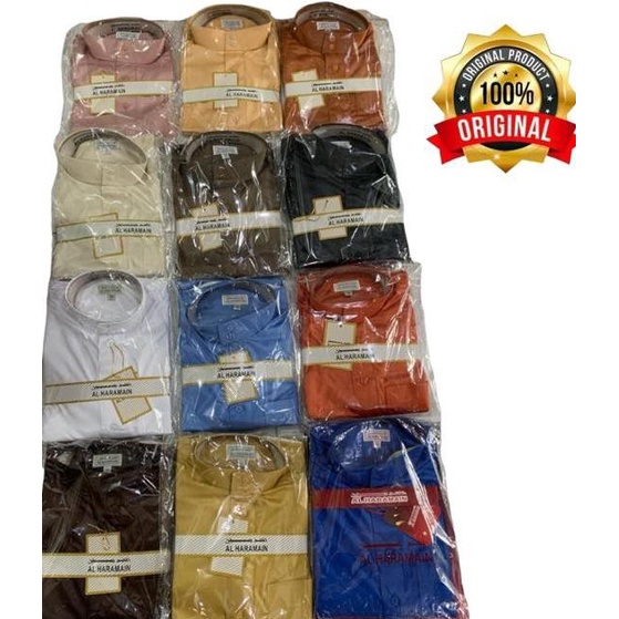 New Baju Gamis Pria Dewasa Al Haramain/Al Haromain Original Saudi Arabia Original
