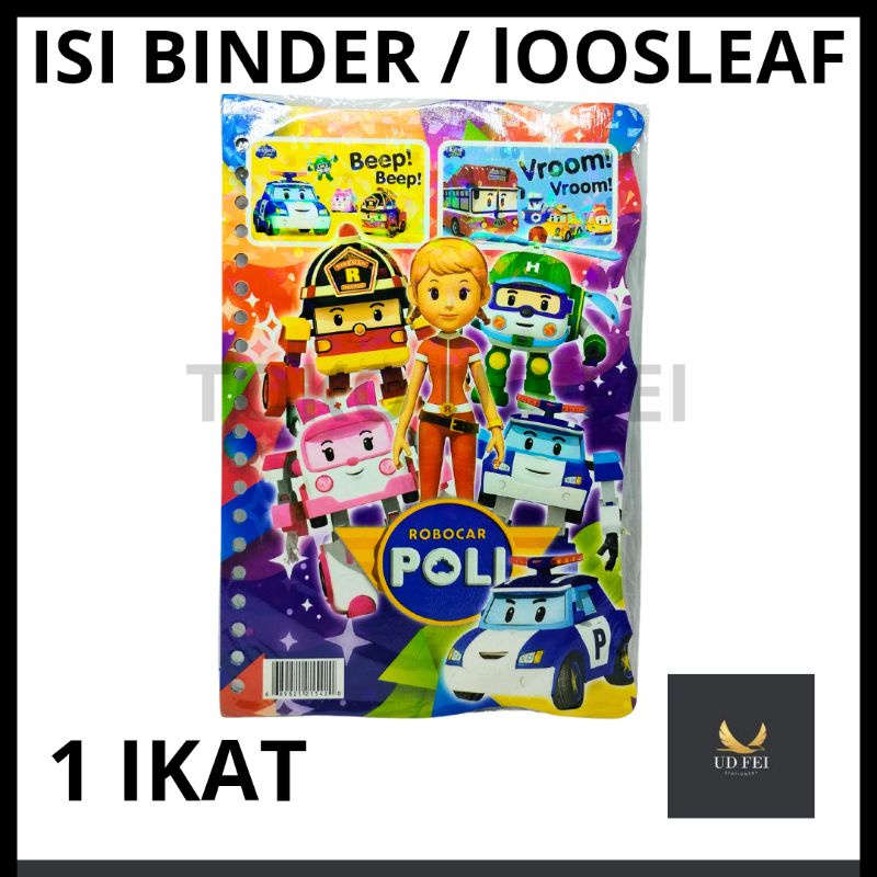 

(1 IKAT) Looseleaf cowok/ isi binder/ isi binder fancy/ isi binder cowok