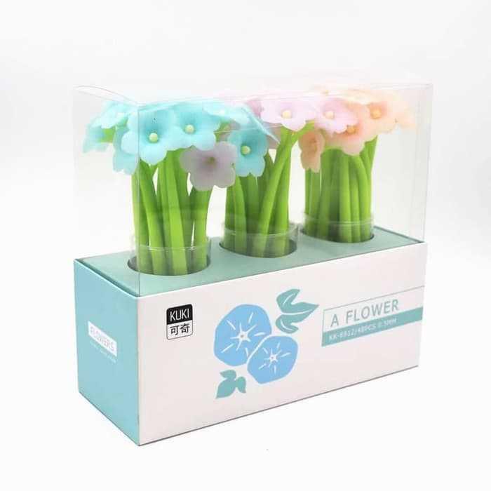 

Pulpen Gel Unik / Pen Gel Flower Warna Warni Luxury 2Nd Edition Wdd223