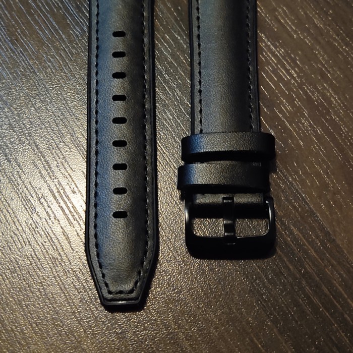 NEW STRAP TALI JAM LEATHER KULIT RUBBER FOR FOSSIL SMARTWATCH GEN 4 5 22MM ORIGINAL TERBARU