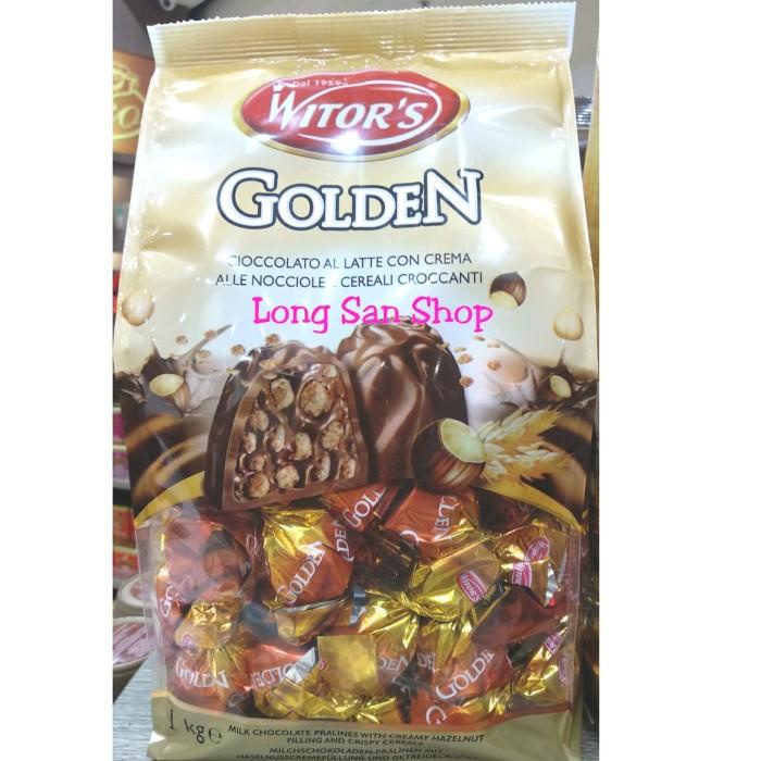 

PROMO!WITOR'S GOLDEN HAZELNUT CRISP CEREAL CHOCOLATE 1 KG-COKLAT IMPOR