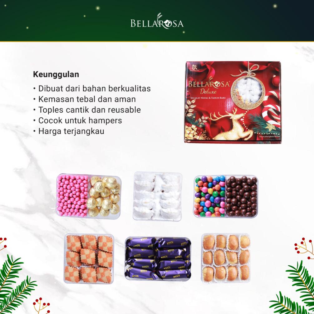 

TERMURAH BELLAROSA Deluxe Edisi Deer Hampers Natal Kue Kering Cemilan Manis Kekinian Terlaris SALE