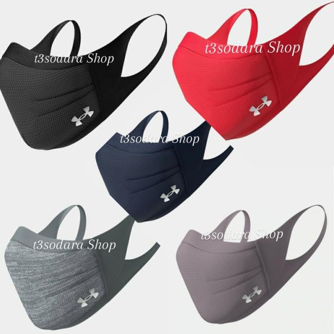 Masker Olahraga Merk Under Armour (Ua) Original,Unisex