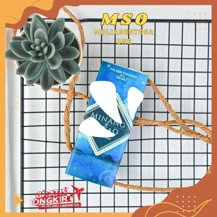 

MINANG KAKAO 70% DARK CHOCOLATE WITH SEA SALT PRODUK BEST PRODUK !!