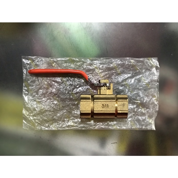 Ball valve 3/4” kuningan soligen / STOP KRAN AIR 3/4 INCH