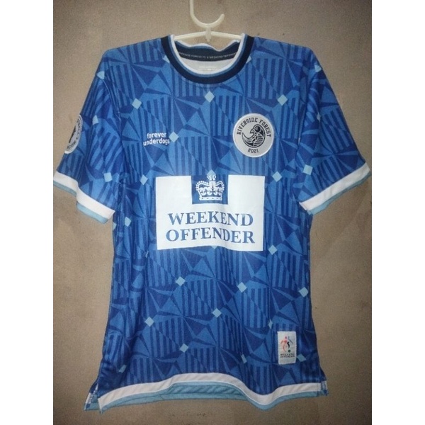 jersey riverside forest x weekend offender blue