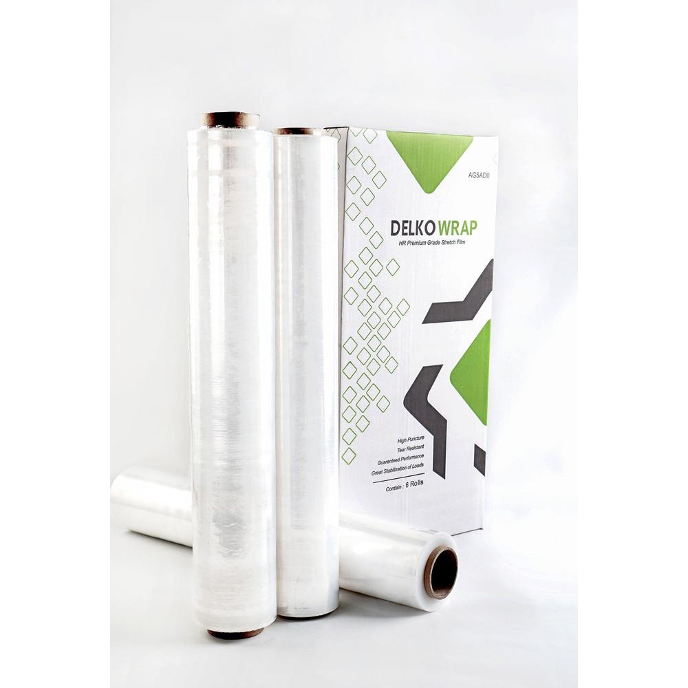 

Model Baru Plastik Wrapping Stretch Film 50cm x 150m DELKOWRAP BENING SATUAN ,.