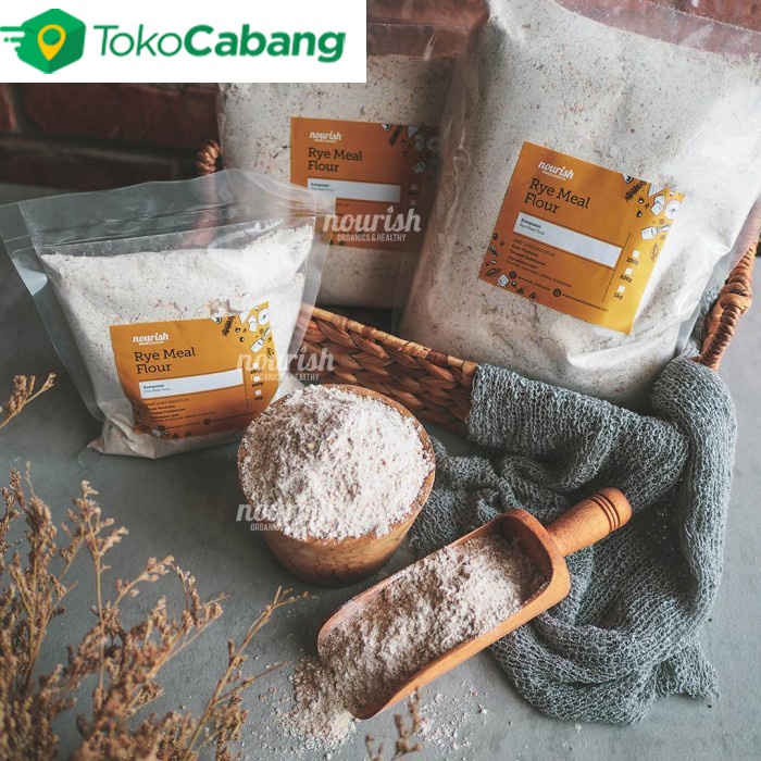 

Rye Flour / Tepung Gandum Hitam Utuh 1kg-TC