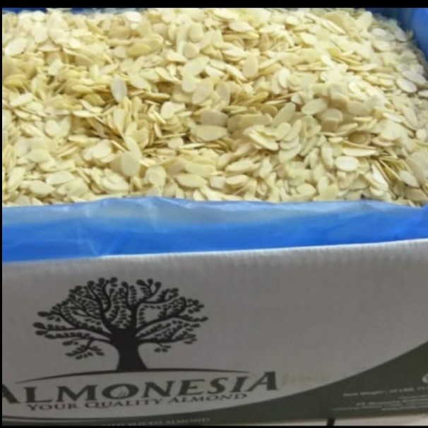 

almonesia almond slice 1 kg khusus grab dan gojek