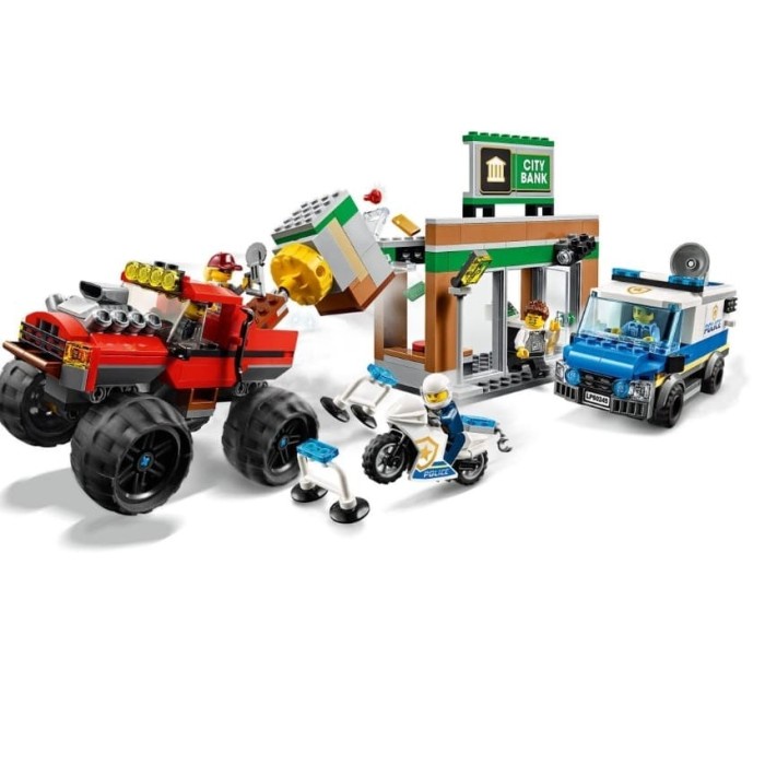 Lego City Police 60245 Police Monster Truck Heist / Mainan Anak