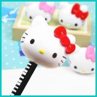 

Rautan Kepala Hello Kitty Premium Orotan Peraut Ongotan Pensil Motif