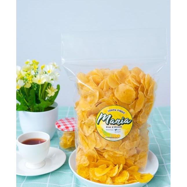 

Kripik Mania Pisang Manis Kemasan Hemat