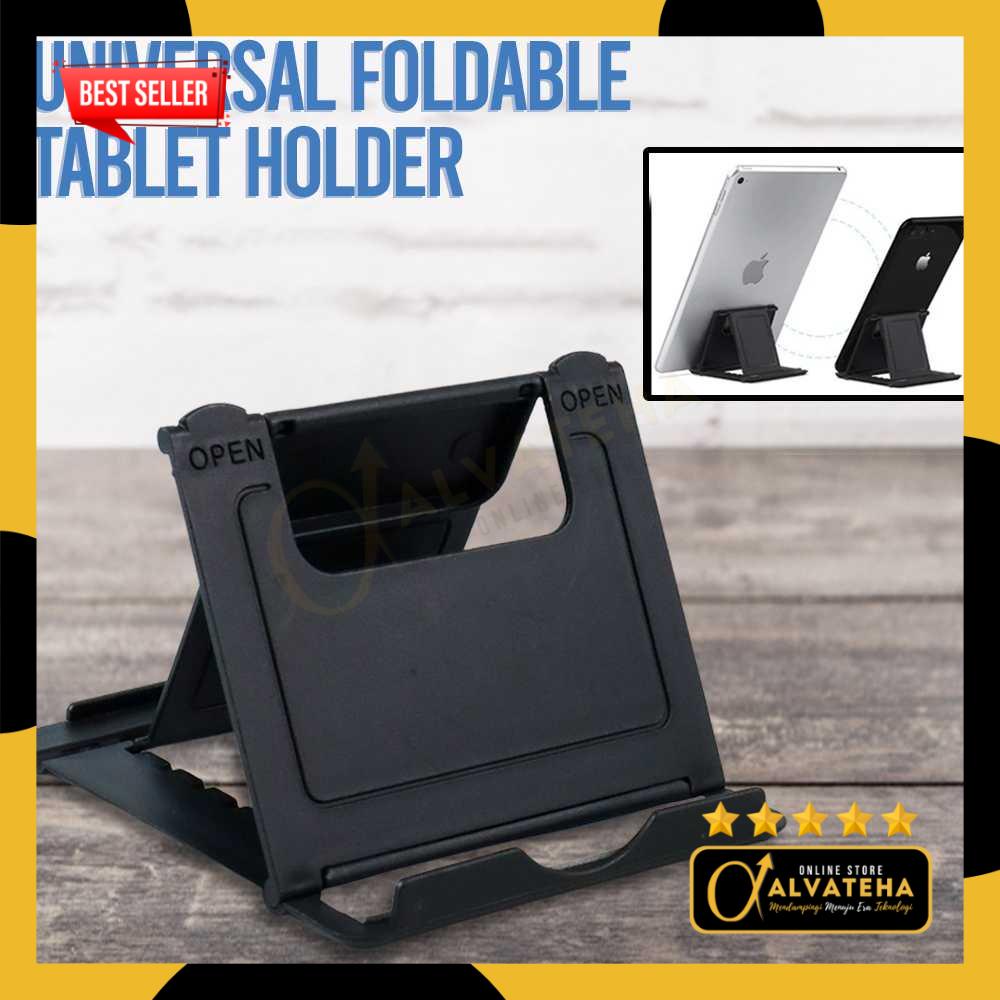 Braket Tablet Universal Foldable Phone Tablet Holder 10 inch