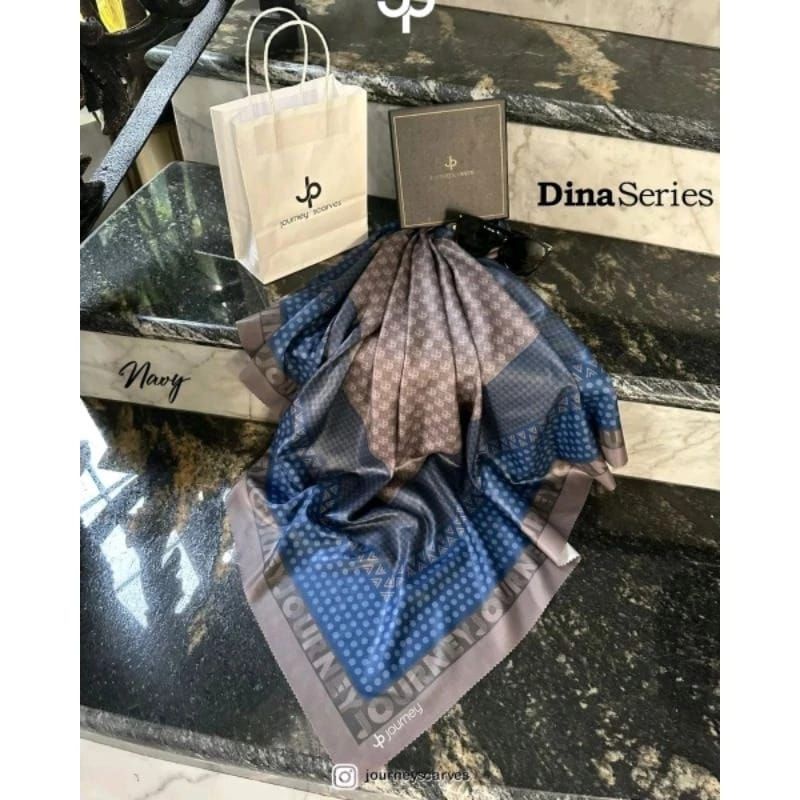 Jilbab Journey Ori Premium Dina Segiempat