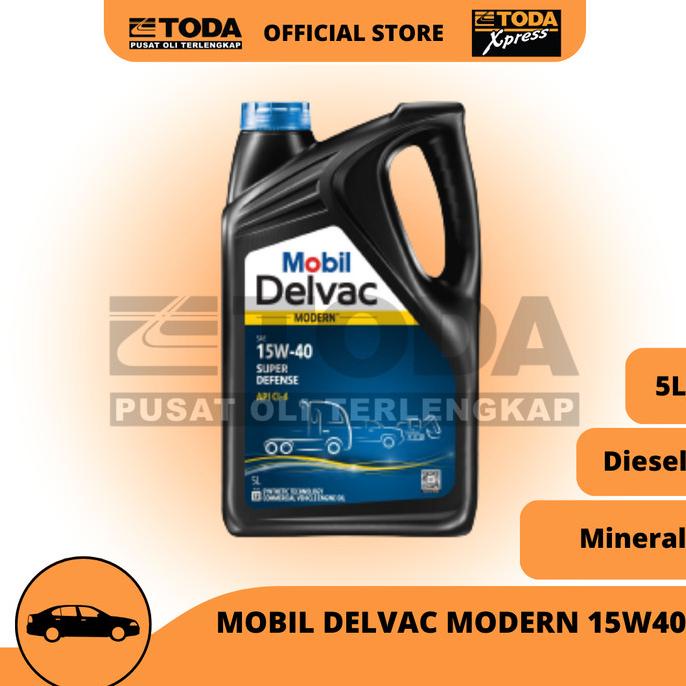 Oli Mobil Diesel Mobil 1 Delvac Modern 15W40 5L Oli Mobil Original