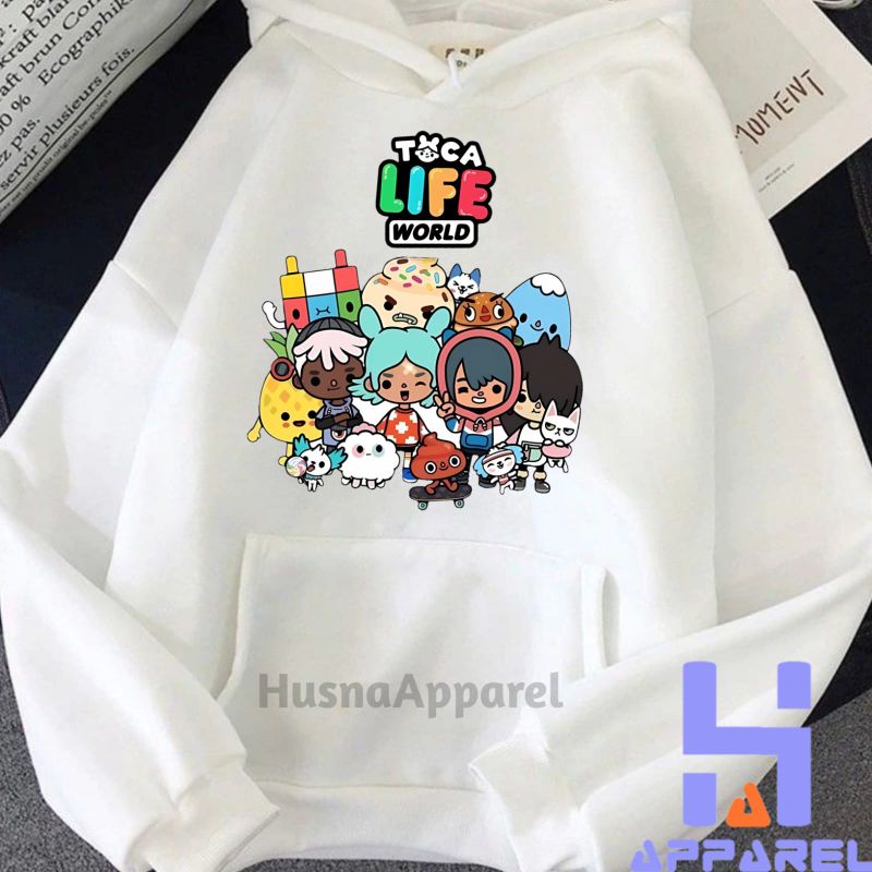 JAKET HOODIE ANAK TOCA BOCA TOCA LIFE WORLD