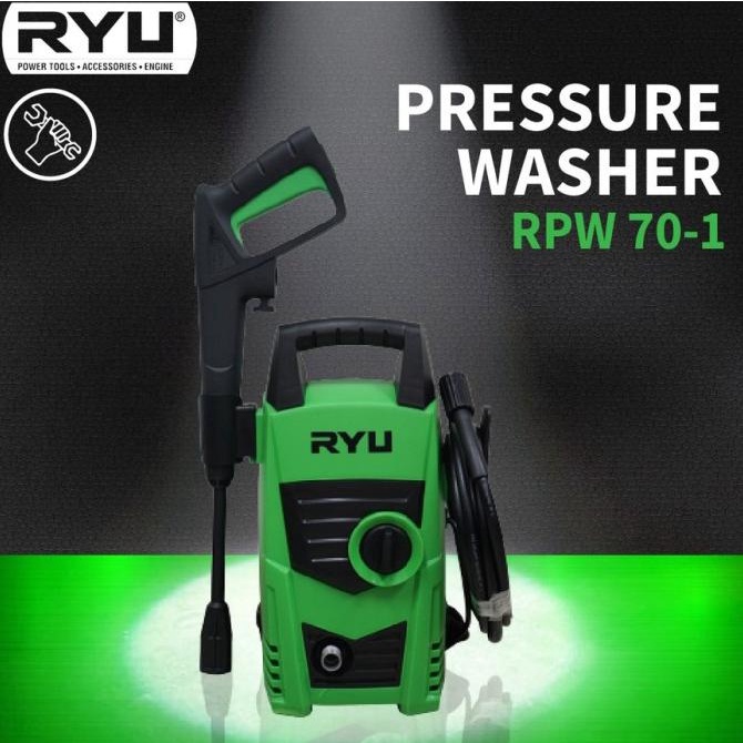 Tekiro Ryu Mesin Steam Cuci Mobil Motor Jet Cleaner Rpw 70-1 70 Bar