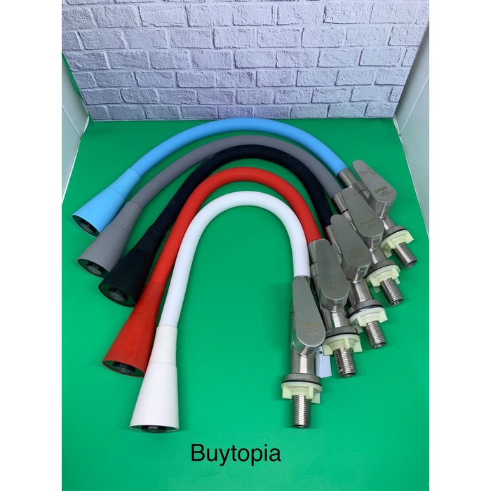 Kran Angsa Fleksibel SOLIGEN Keran Flexible Stainless SSR505 SSR 505