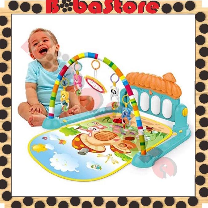 Bobastore T005 Playgym Mainan Bayi Playmate Piano Babygym Kualitas