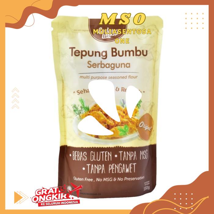 

LADANG LIMA TEPUNG BUMBU CASSAVA SERBA GUNA 150 GR HIGHT CLASS PRODUK !!