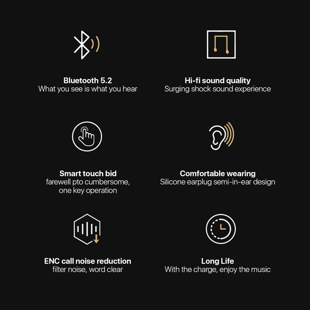[ELECTROPICALLY] Monster XKT03 Wireless Bluetooth Earphone Earbuds Headset TWS