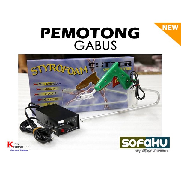 

Terbaru Styrofoam Cutter - Alat Pemotong Stereofoam Gabus Pemotong Promo Terlaris
