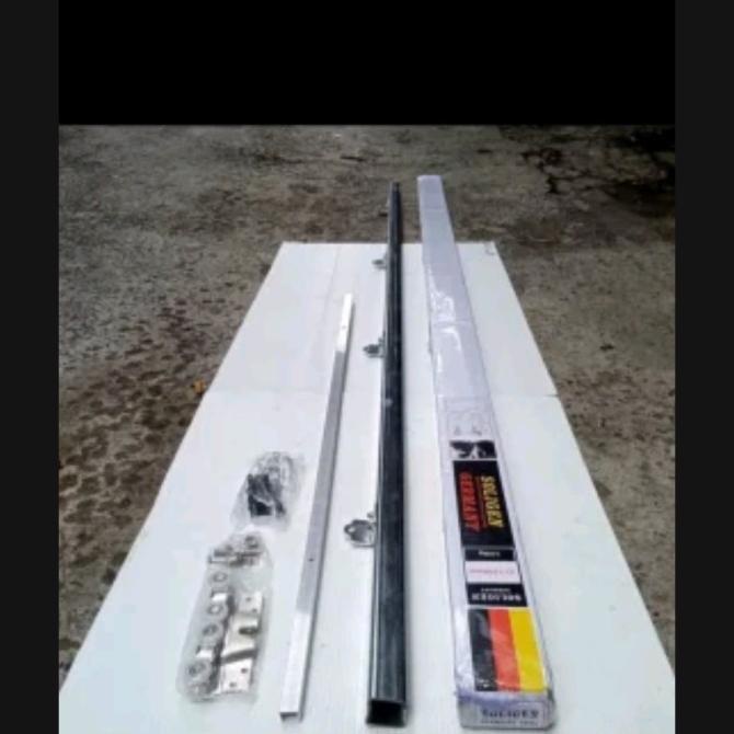 Rel Pintu J6 Sliding 300 Cm Atau 3 Meter Soligen