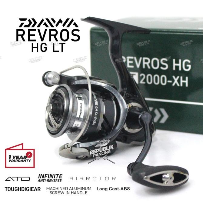 Reel Daiwa REVROS HG LT [2020] Power Handle | Garansi | 1000 - 6000