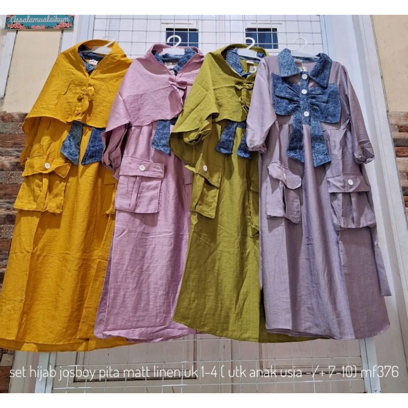 SET HIJAB JOSBOY PITA UK 1-4