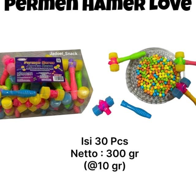 

Grosir - Permen Hammer Love 30 X 10 Gr Rasa Buah By Jadoel_Sna