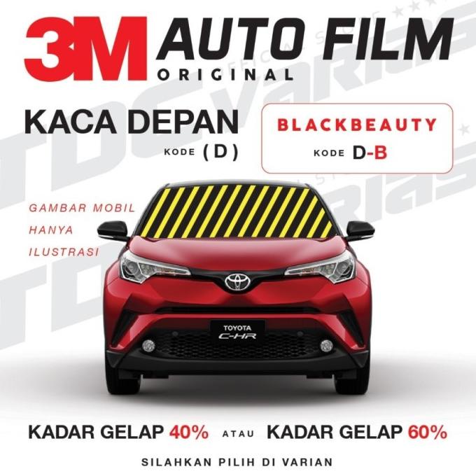 Window Auto Film Avanza Xenia Kaca Film Mobil 3M Asli