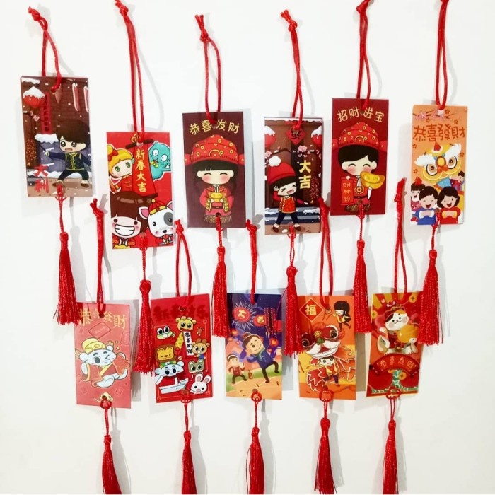 

New! gantungan angpao imlek/hiasan pohon imlek/hiasan imlek/angpao gantung Limited