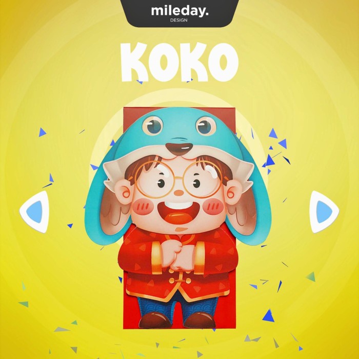 

New! ANGPAO IMLEK 2023 RABBIT CUTE PANJANG 3D PREMIUM QUALITY ISI 5 PCS - koko Limited