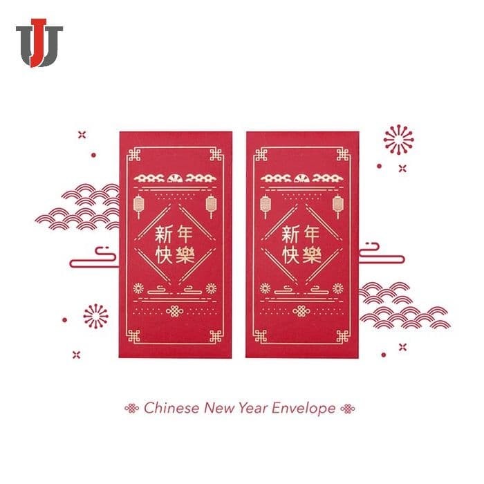 

New! Amplop Angpao Imlek - Merah Emas Chinese New year Limited