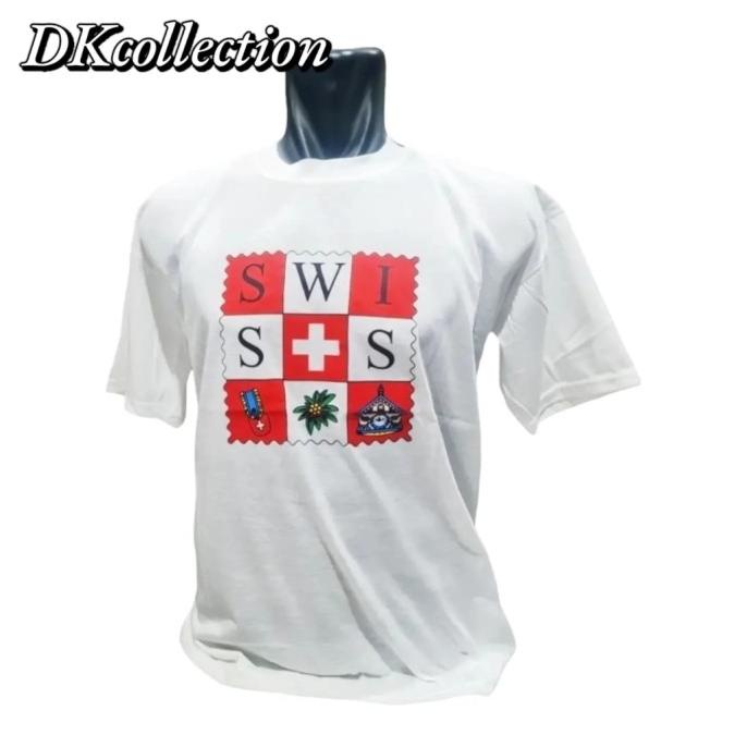 Best Souvenir oleh oleh baju kaos negara swiss switzerland