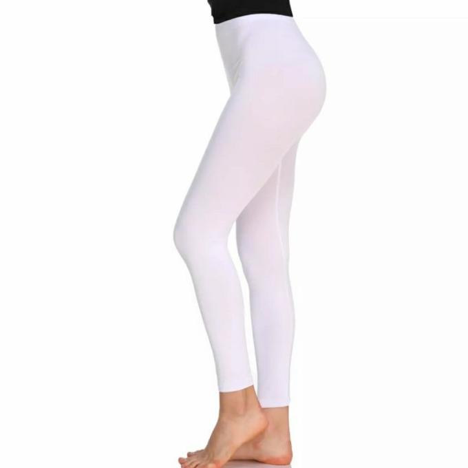 Kekinian CELANA LEGGING WANITA/lejing polos panjang/WARNA HITAM DAN PUTIH