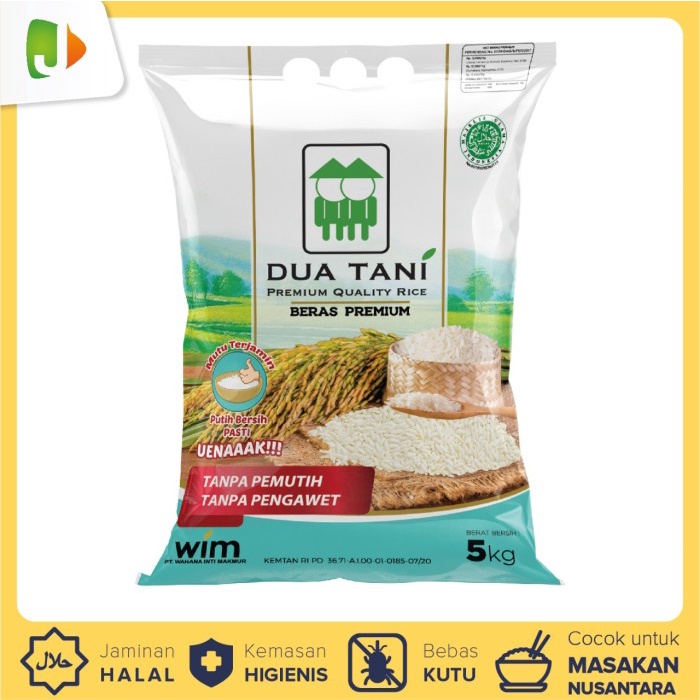 

Beras Dua Tani Super Platinum 5kg