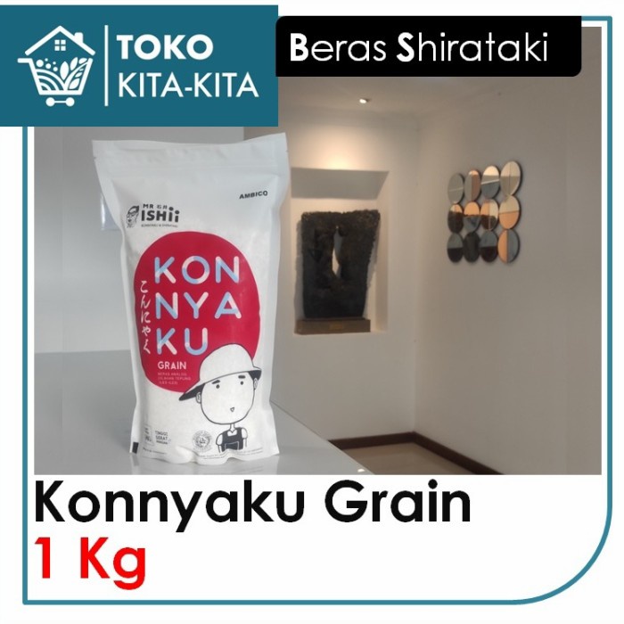 

beras shirataki / Shirataki Rice 1kg