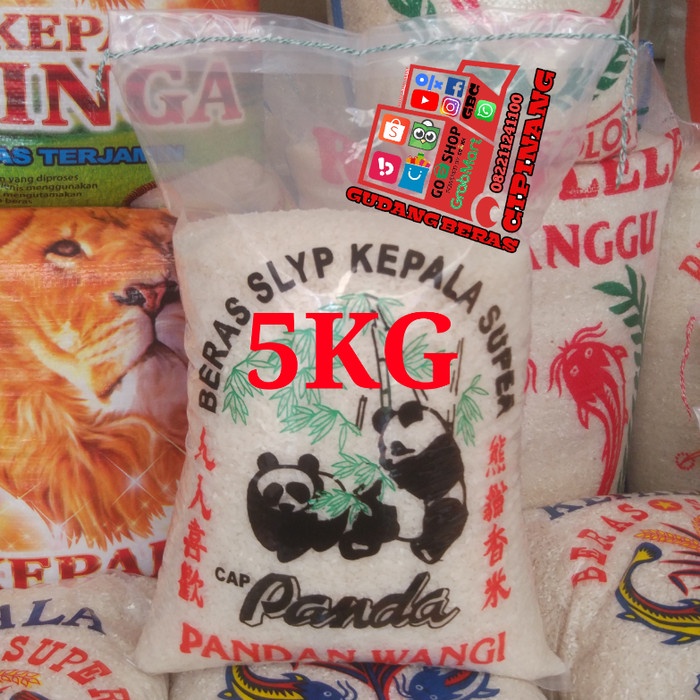 

BERAS PANDAN WANGI SUPER QUALITY CAP PANDA 5KG MURAH