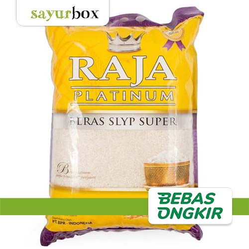 

Raja Platinum Beras SLYP Super 5 kg Sayurbox