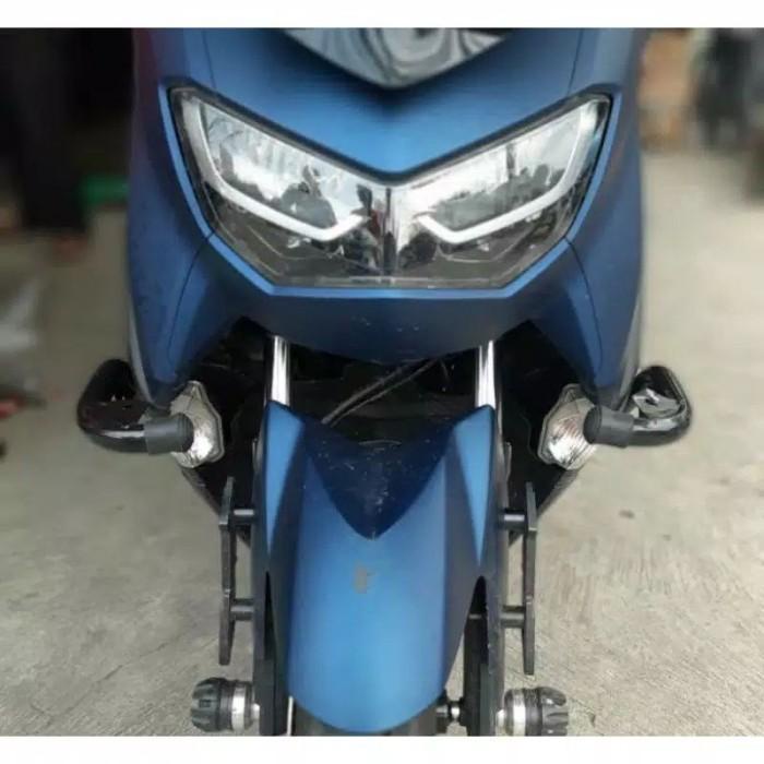 CRASHBAR NEW NMAX 2020 TUBULAR NEW NMAX 2018 - 2021 PLUS DUDUKAN LAMPU