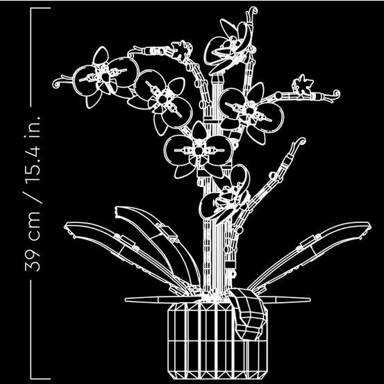 Lego Icon Orchid 10311 - Lego Botanical Collection