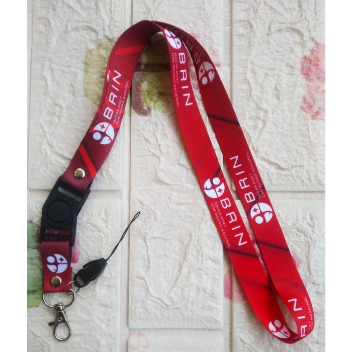 

Lanyard Tali Gantungan ID Card BRIN (Badan Riset dan Inovasi Nasional)