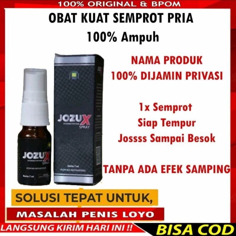 JOZUK Obat Kuat Herbal Sprai Nasa Alami Bisa cod