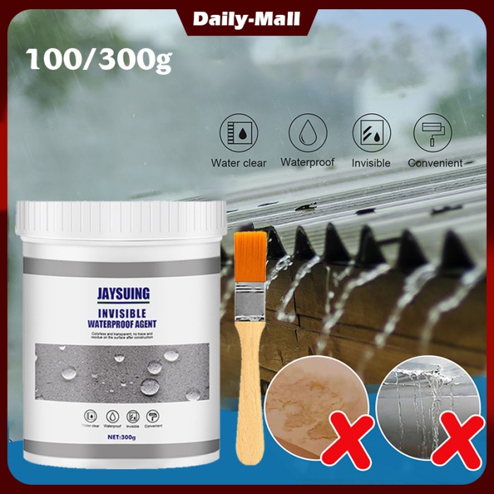 

$+$+$+$+] Insulating Sealant 100/300g Lem Bening Serbaguna Anti Bocor Waterproof