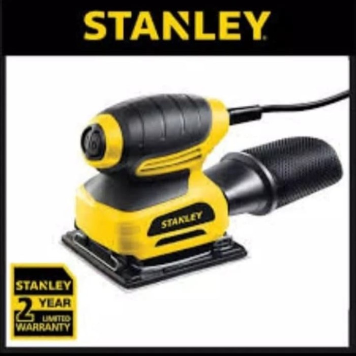 Terbaru Mesin Amplas 220W 1/4'' Sheet Sander Stel401-B1 Stanley Promo Terlaris