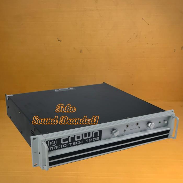 POWER AMPLIFIER 1202 CROWN 1202 MACRO TECH 1202