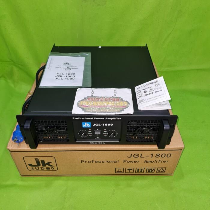 POWER JK COUSTIC JGL-1800 2-CHANNEL POWER AMPLIFIER JGL1800