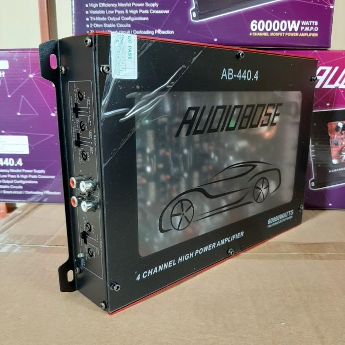 POWER 4 CH AUDIOBOSE AB-1290 AMPLIFIER AUDIOBOSE POWER MOBIL AMPLIFIER