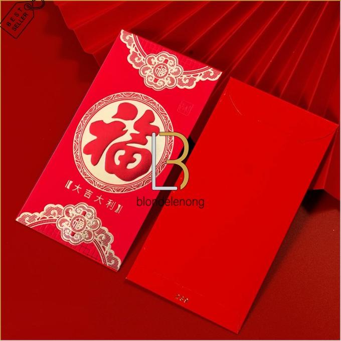 

[IMLEK] Amplop Kertas Angpao Angpau Ampao Imlek Netral Panjang Pendek Fu Hoki TERLARIS